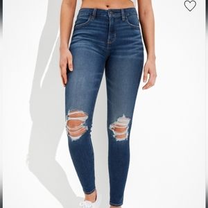 American Eagle Luxe Super High Rise Jegging 8XS Length